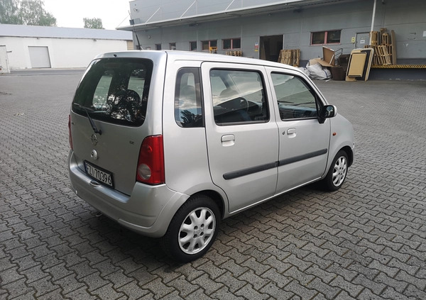 Opel Agila cena 2990 przebieg: 196000, rok produkcji 2004 z Góra małe 67